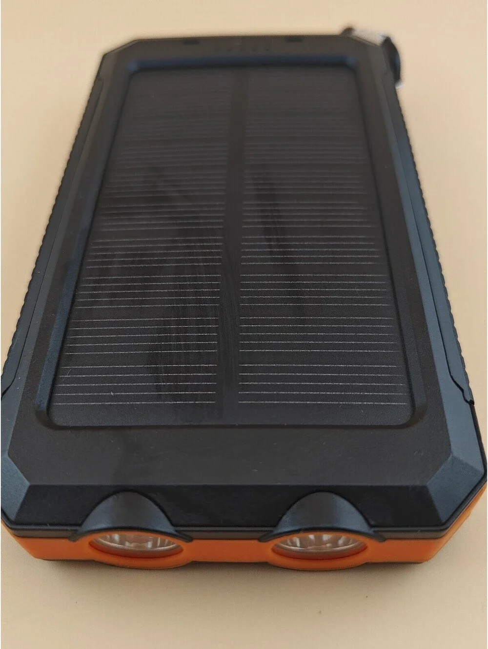 36800mAh Waterproof Solar Power Bank Dual USB 3.0 Portable Battery LED